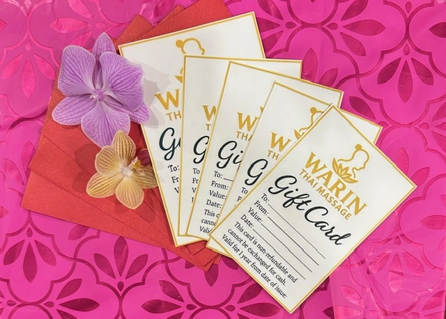 Warin Thai Massage's Gift Card