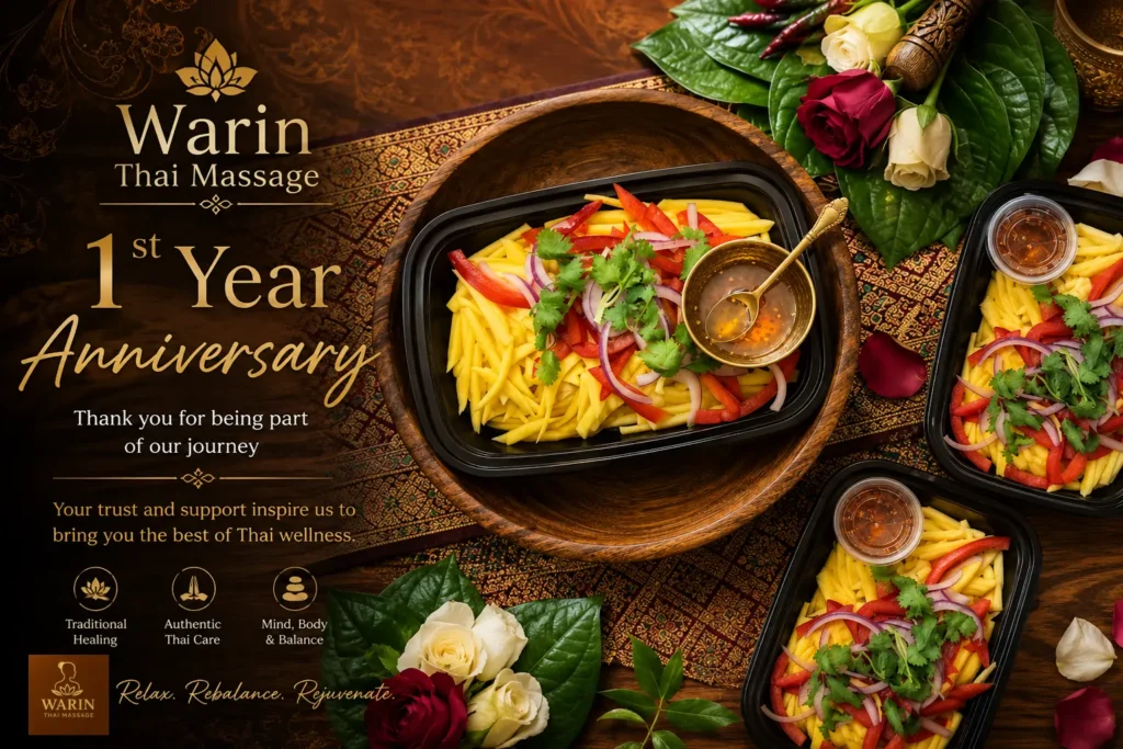 Warin Thai Massage 1st Aniversary