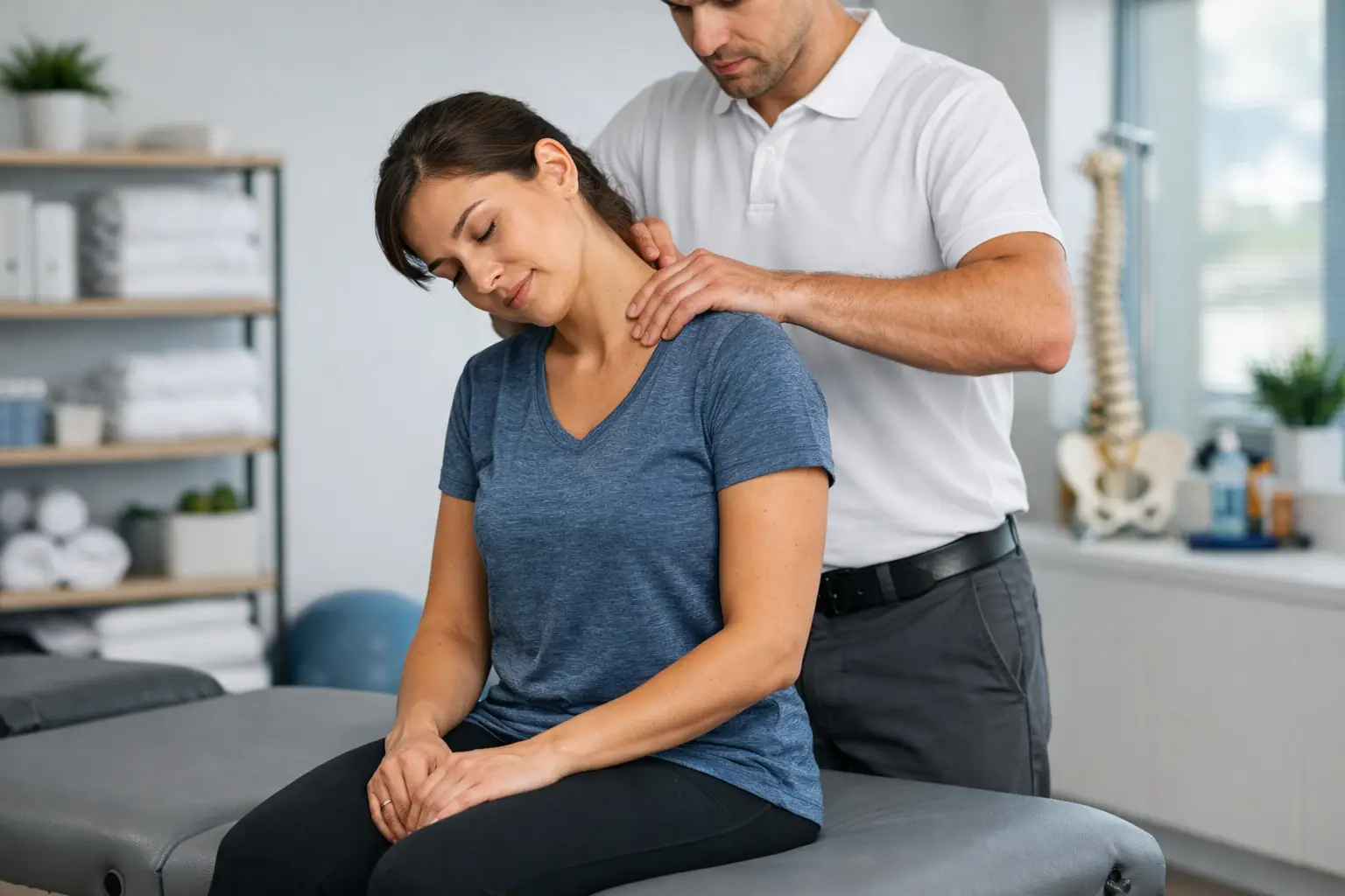Best Massage for Desk Workers With Neck Pain