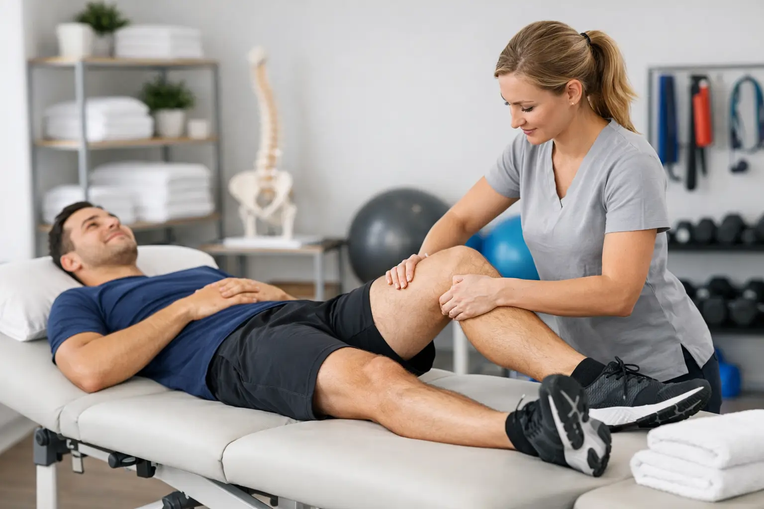 Massage for Sore Legs That Helps You Move Better