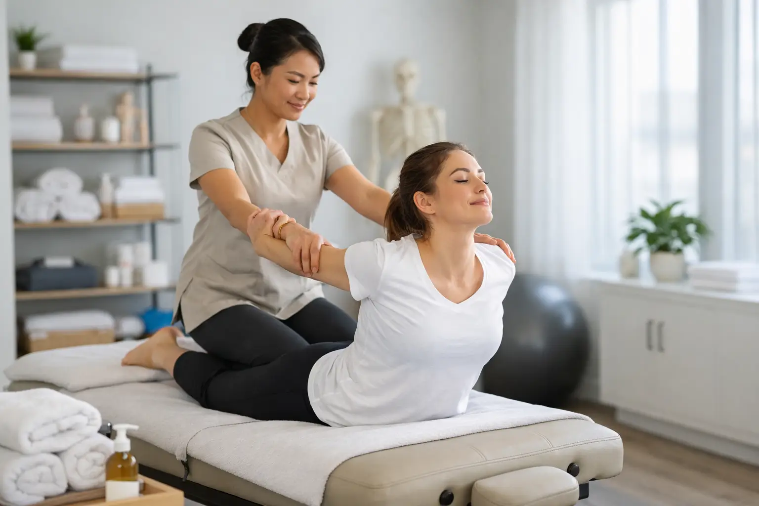 Thai Assisted Stretching for Flexibility