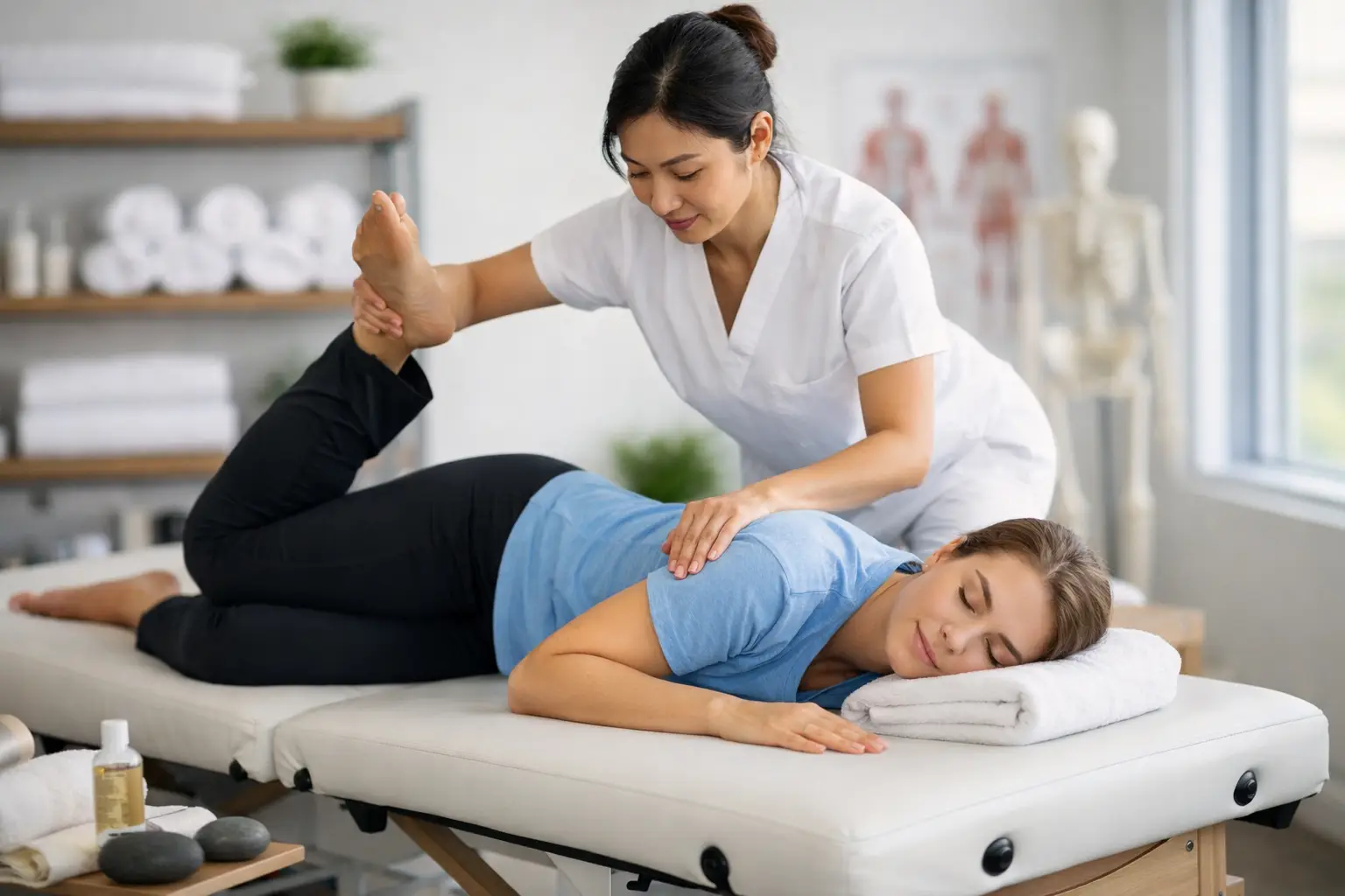 Thai Swedish Massage for Tension and Mobility
