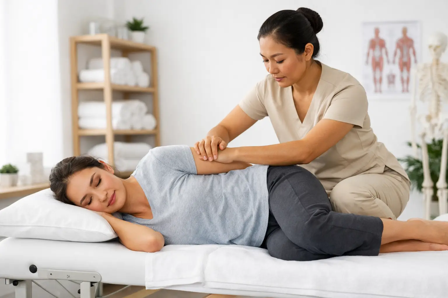 Thai Massage Acupressure for Tension Relief